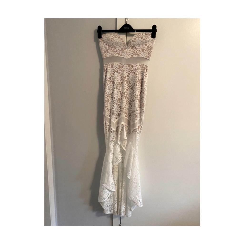 Formal bodycon fishtail dress